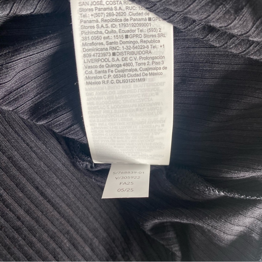 Athleta perfect rib tee black size medium NWT - Picture 7 of 8